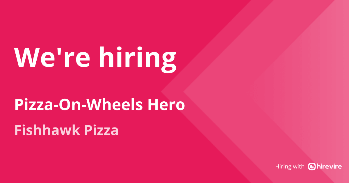 Pizza-On-Wheels Hero | Fishhawk Pizza